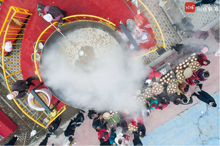 阆中博树回族乡：牛羊美食节开幕！大锅架起来，山羊来“选美”