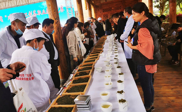 30产茶县90名手工制茶匠人齐聚广元旺苍进行了一次“大比武” 