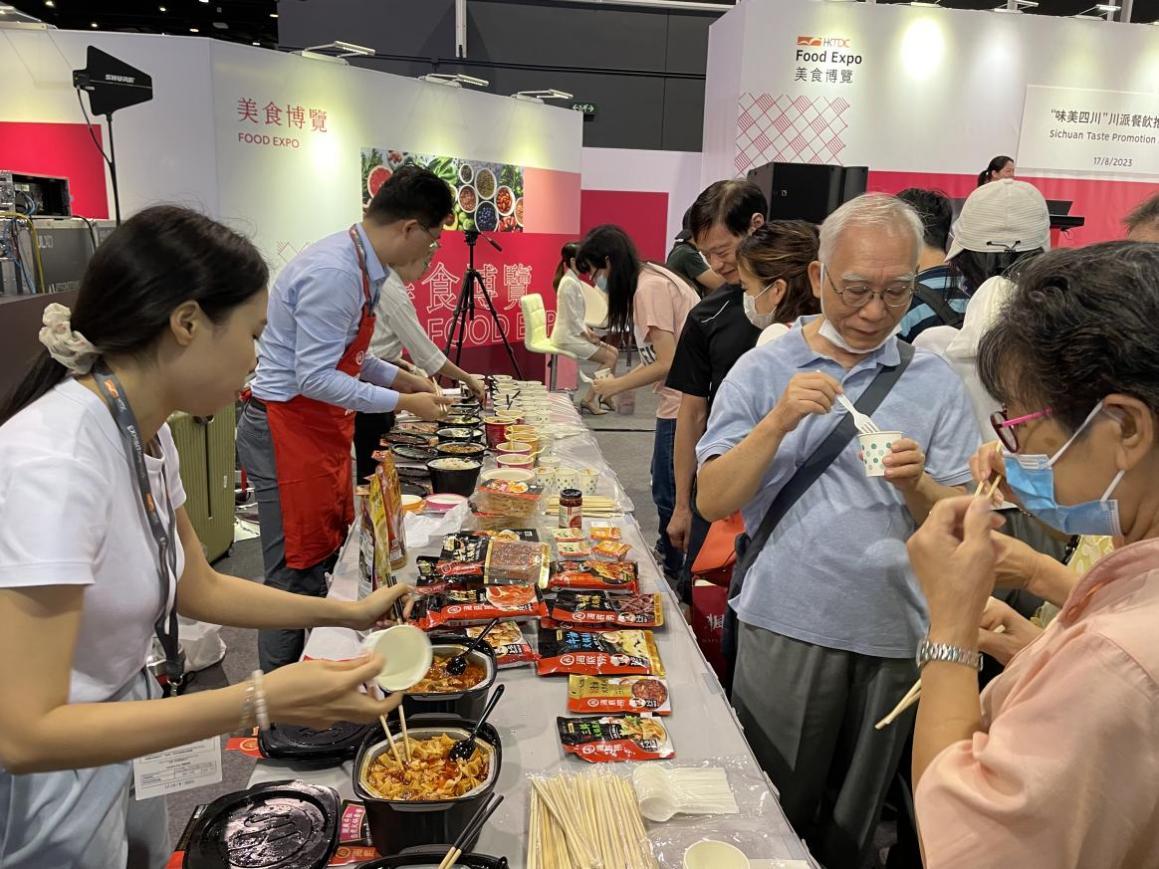 47家企业参展 川派餐饮“组团”亮相2023香港美食博览会
